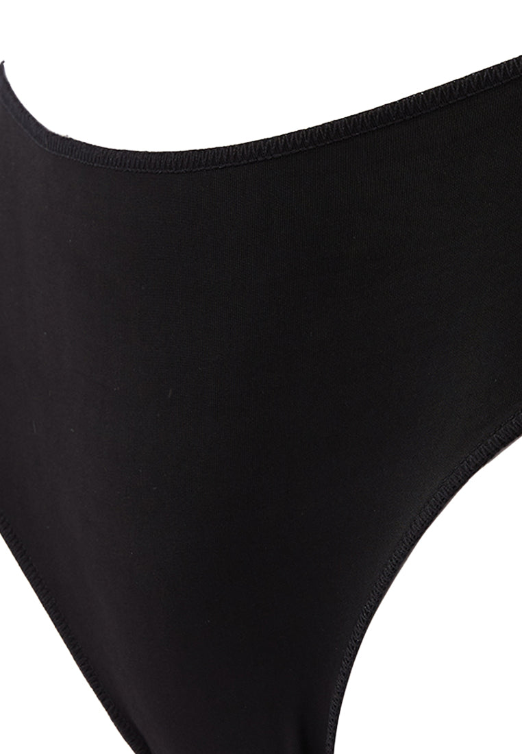 Stripe Panty Black
