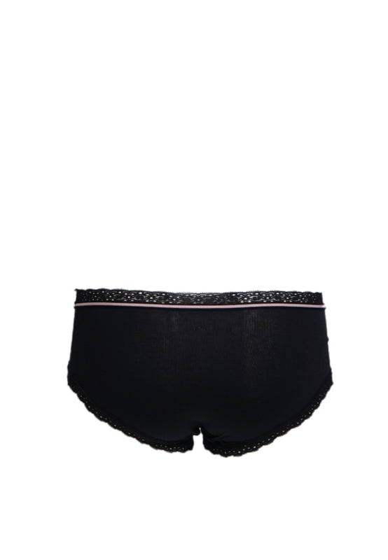 Lace Mini Panty Black