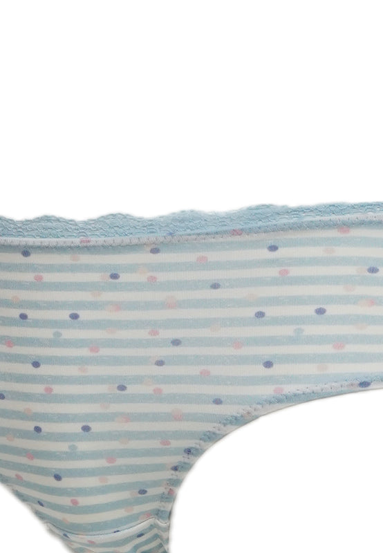 Lace Mini Panty Blue