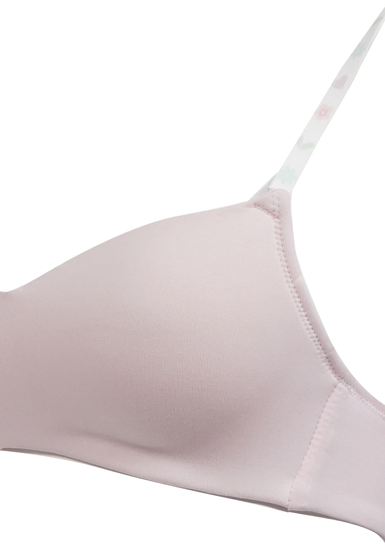 Pink Non-Wire Bra