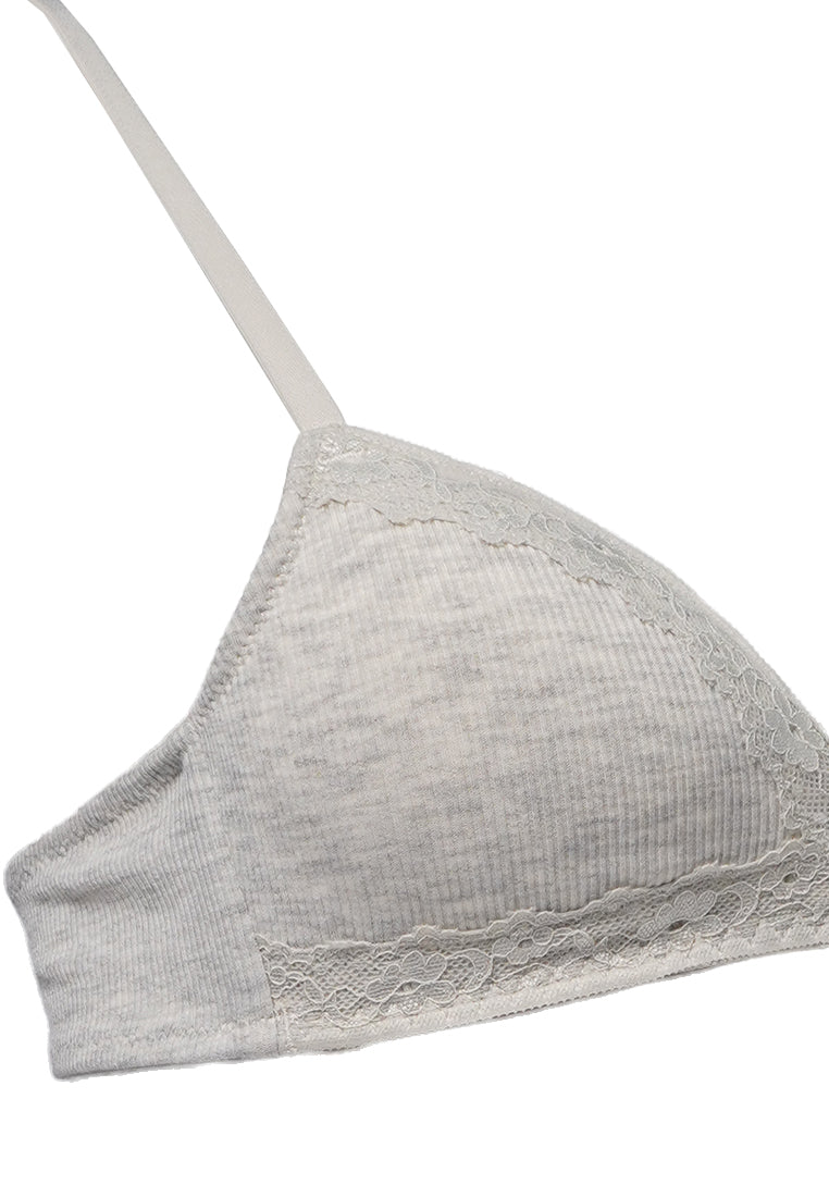 LT. GREY Non-Wire Bra