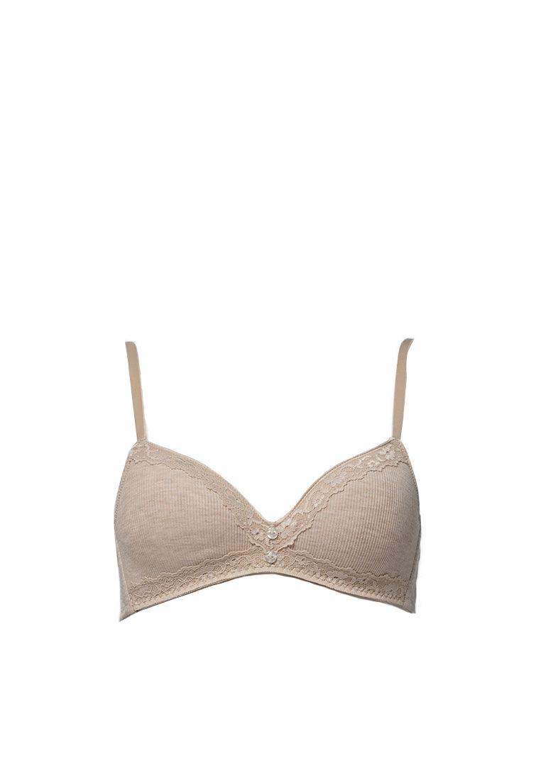 OATMEAL Non-Wire Bra