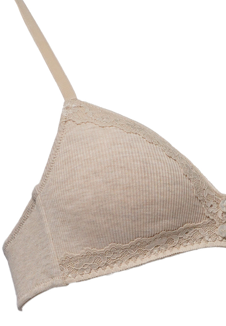 OATMEAL Non-Wire Bra