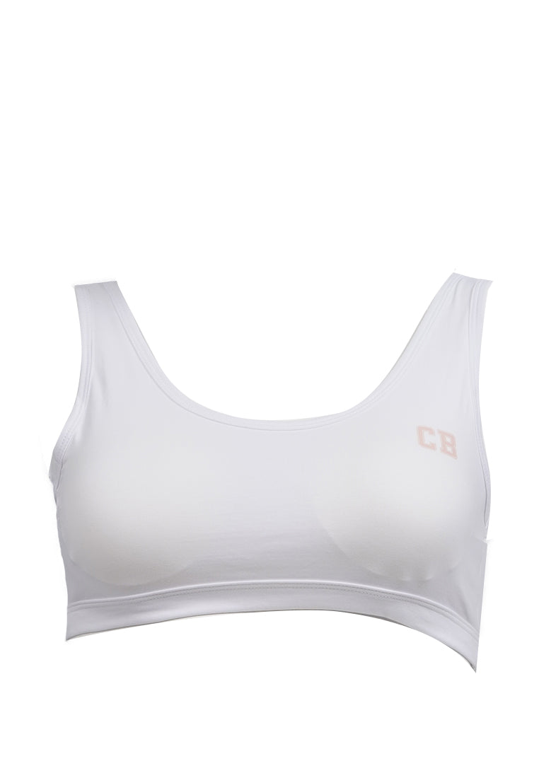 Cotton Bralette White