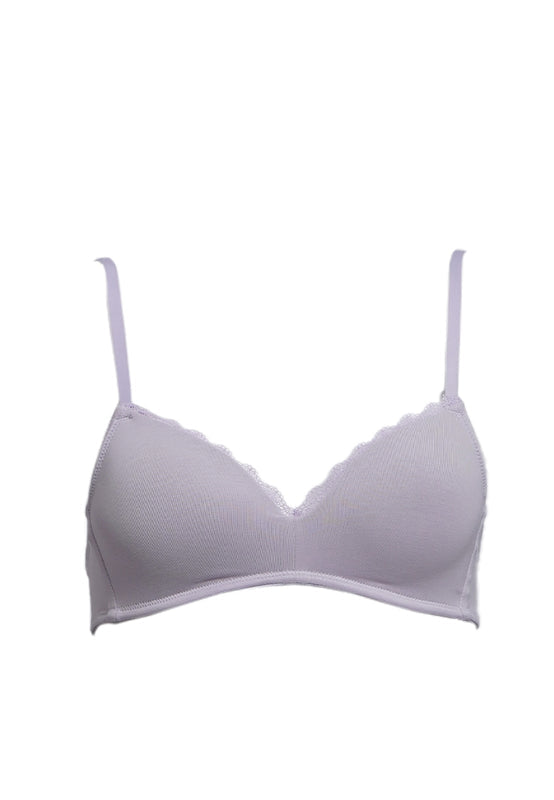Lilac Non-Wire Bra