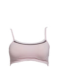 Pink Cotton Stretch Bralette