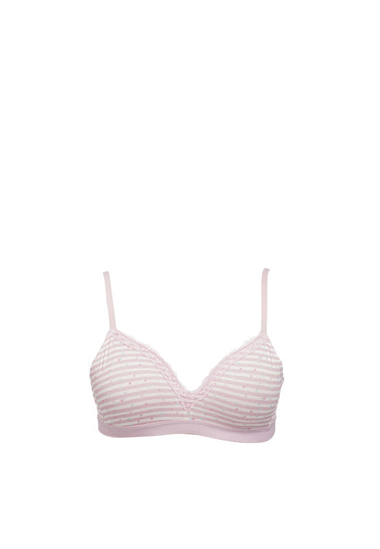 Non-Wire Bra Lilac