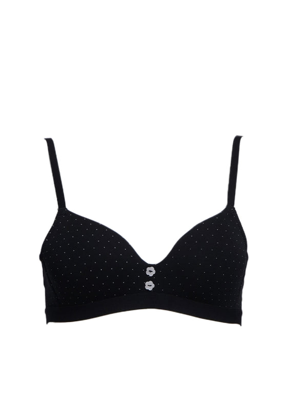 Black Non-Wire Bra