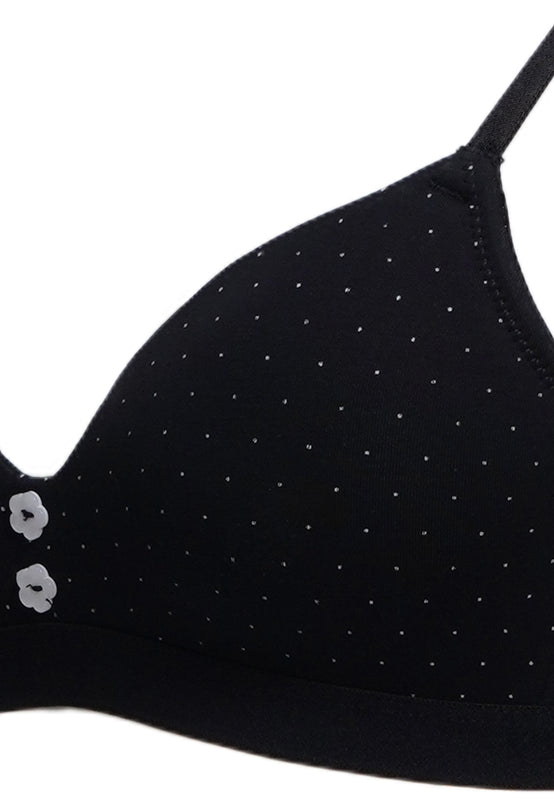 Black Non-Wire Bra