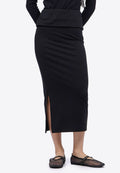 Fold Over Midi Skirt