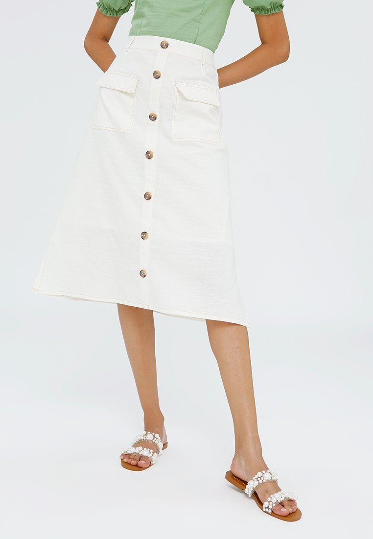 A-line Midi Skirt