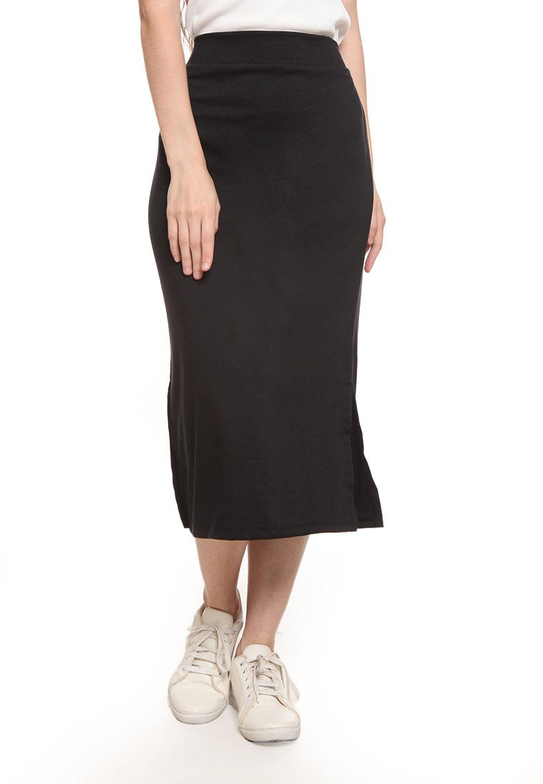 Midi Skirt With Slit
