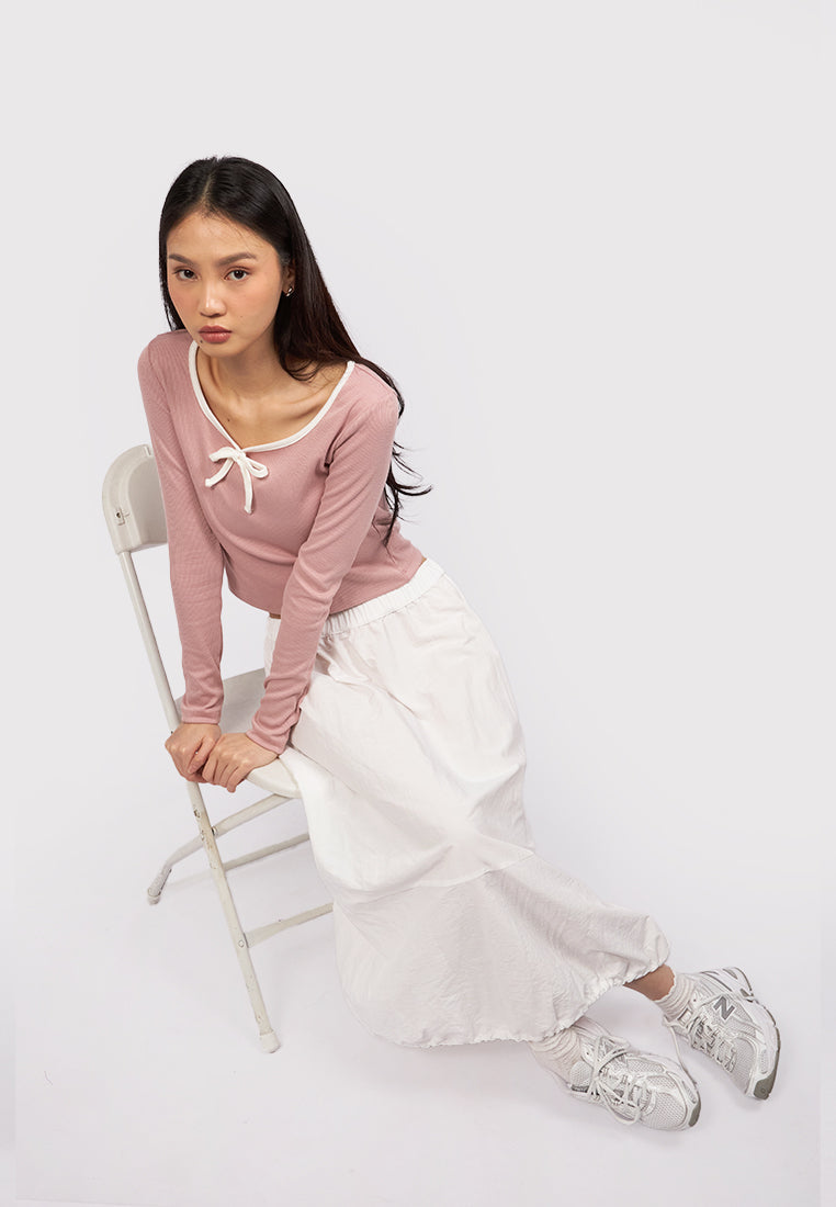 Balloon Midi Skirt