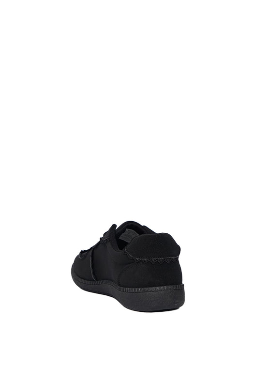Black Lace Sneakers