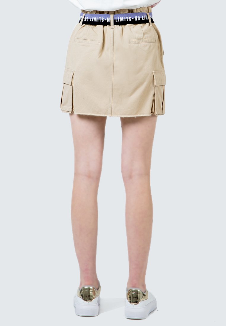 Utility Skirt with Printed belt