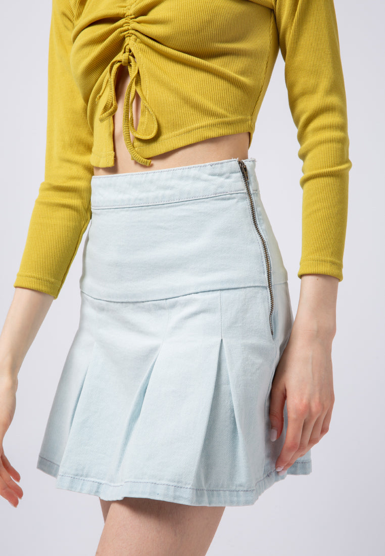 Mini Denim Skirt