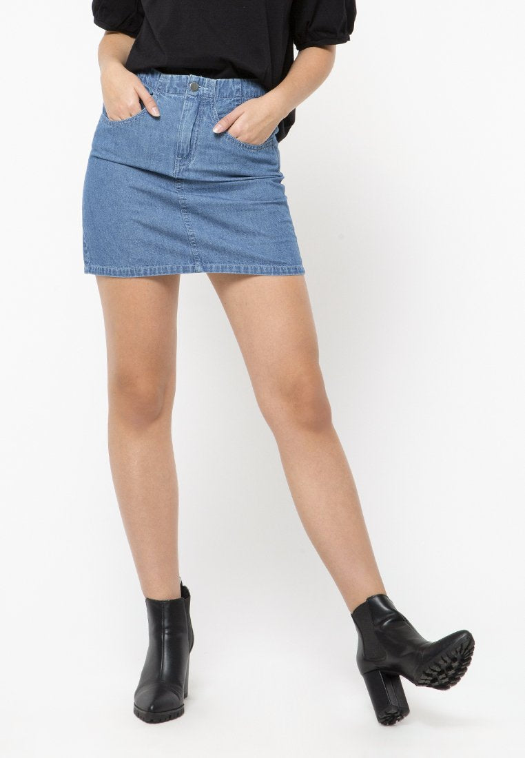 Mini Denim Skirt