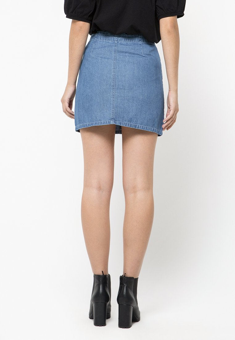 Mini Denim Skirt