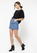 Mini Denim Skirt