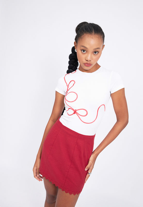 Ric Rac Mini Skirt