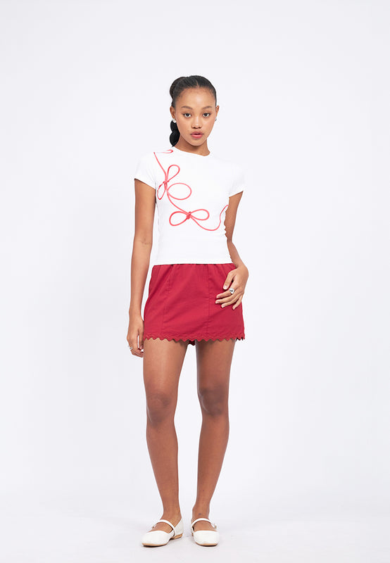 Ric Rac Mini Skirt