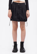 Balloon Mini Skirt with Side Pocket