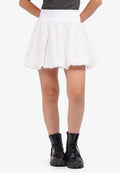 Balloon Mini Skirt Off White