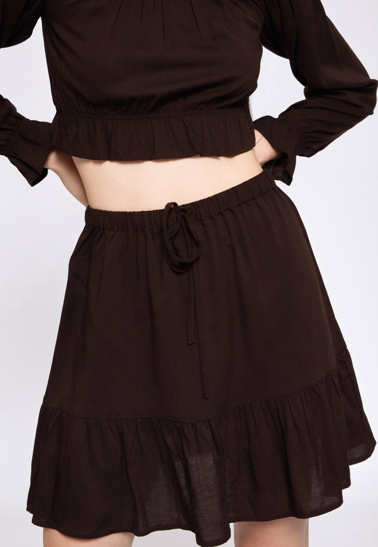 Flare Mini Skirt
