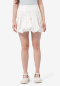 Off White Balloon Mini Skirt