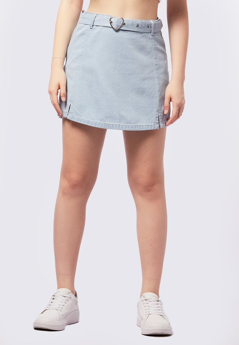 Mini Denim Skort