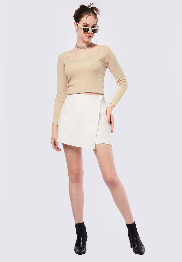 Wrap Mini Skort