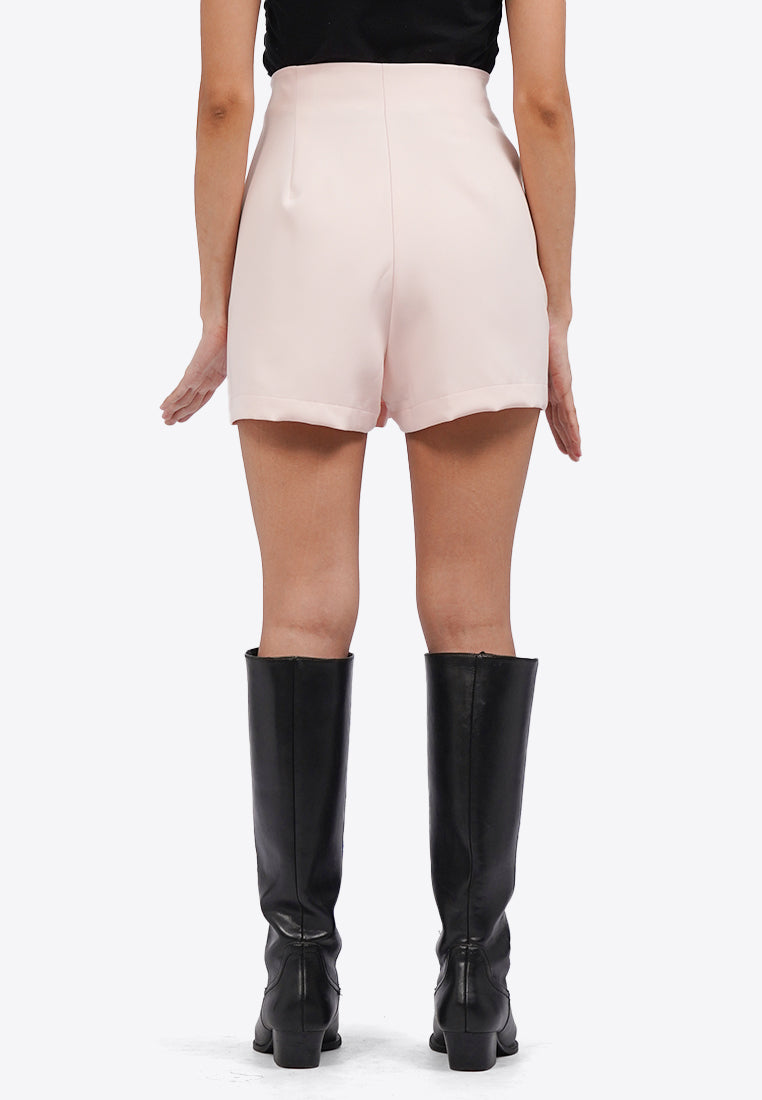 Mini Skort with Ribbon Detail L.Pink