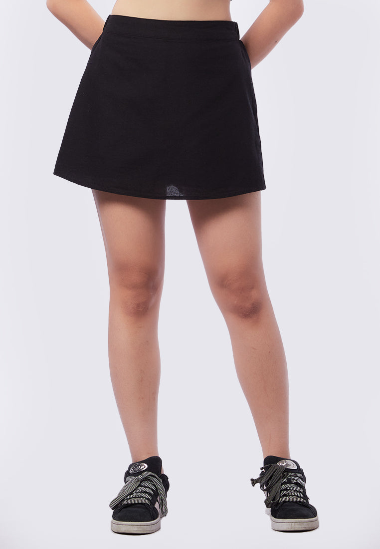 Basic Linen Look Skort