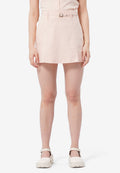 Front Slit Mini Skort L.Pink