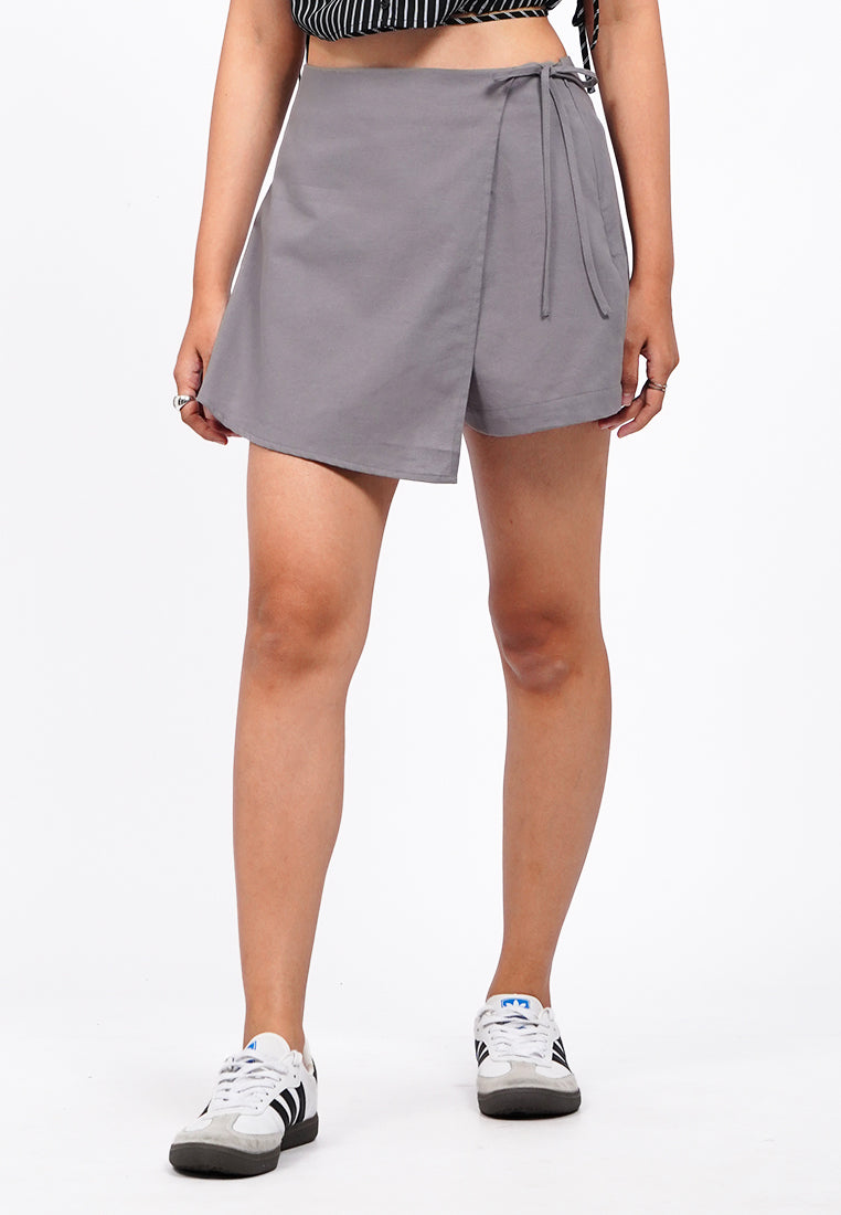 Mini Skort with Tie Details