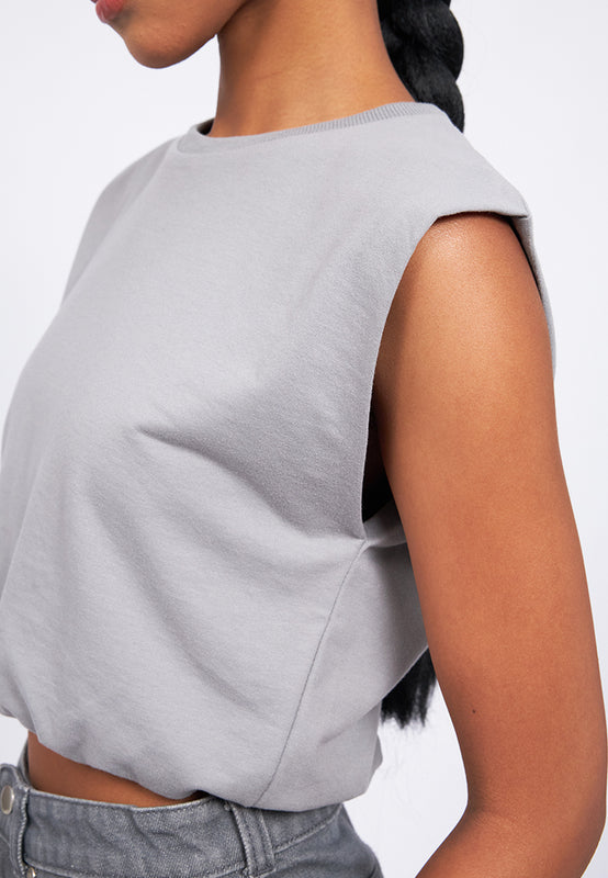 Sleeveless Balloon Top