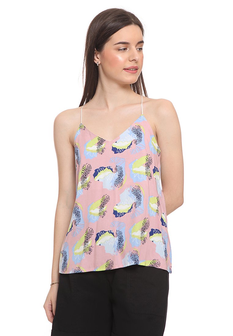 Printed Cami Top