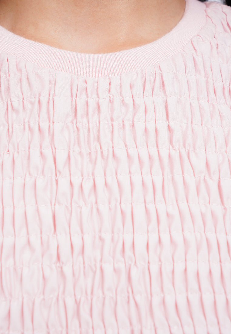 Smocked Sleeveless Top