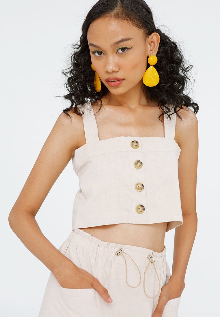 Super Crop Square Tank Top