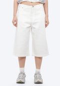 Regular Fit Jorts with Drawstring
