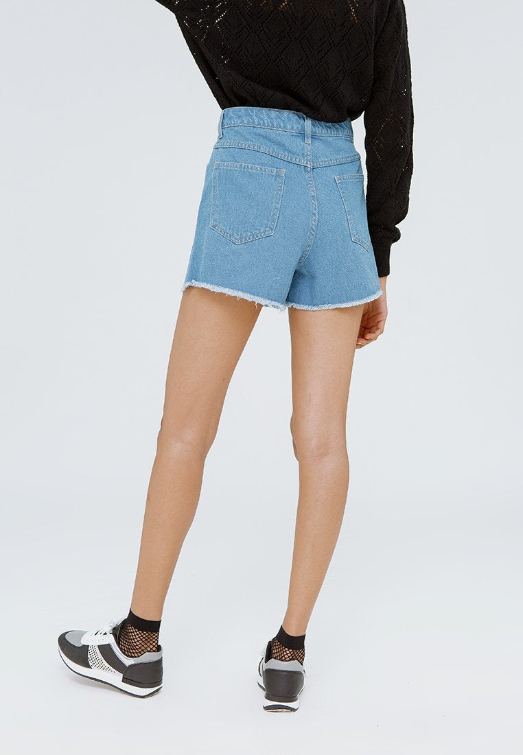 Denim Short Pants