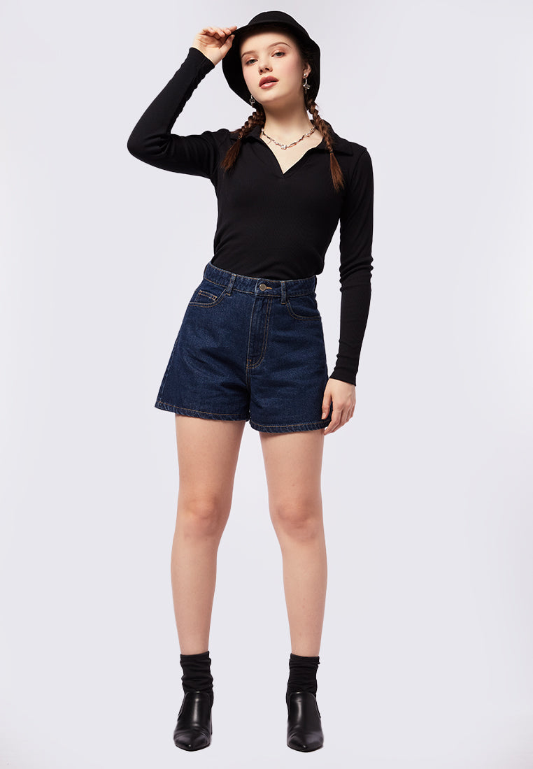 Basic Denim Shorts