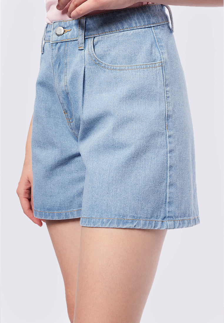 A-line Denim Shorts