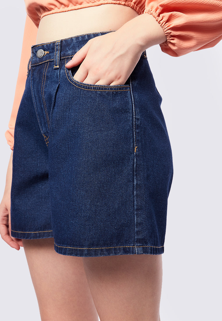 A-line Denim Shorts