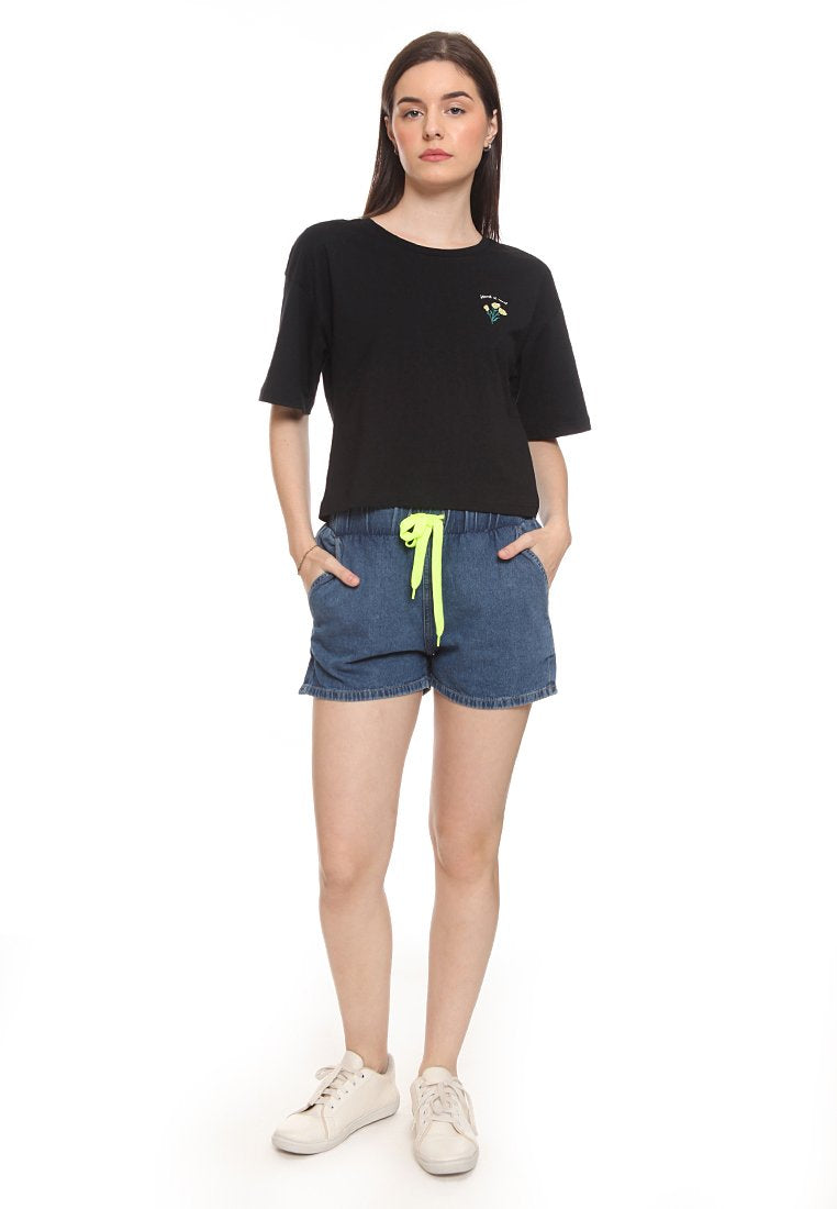 Short With Neon Tape