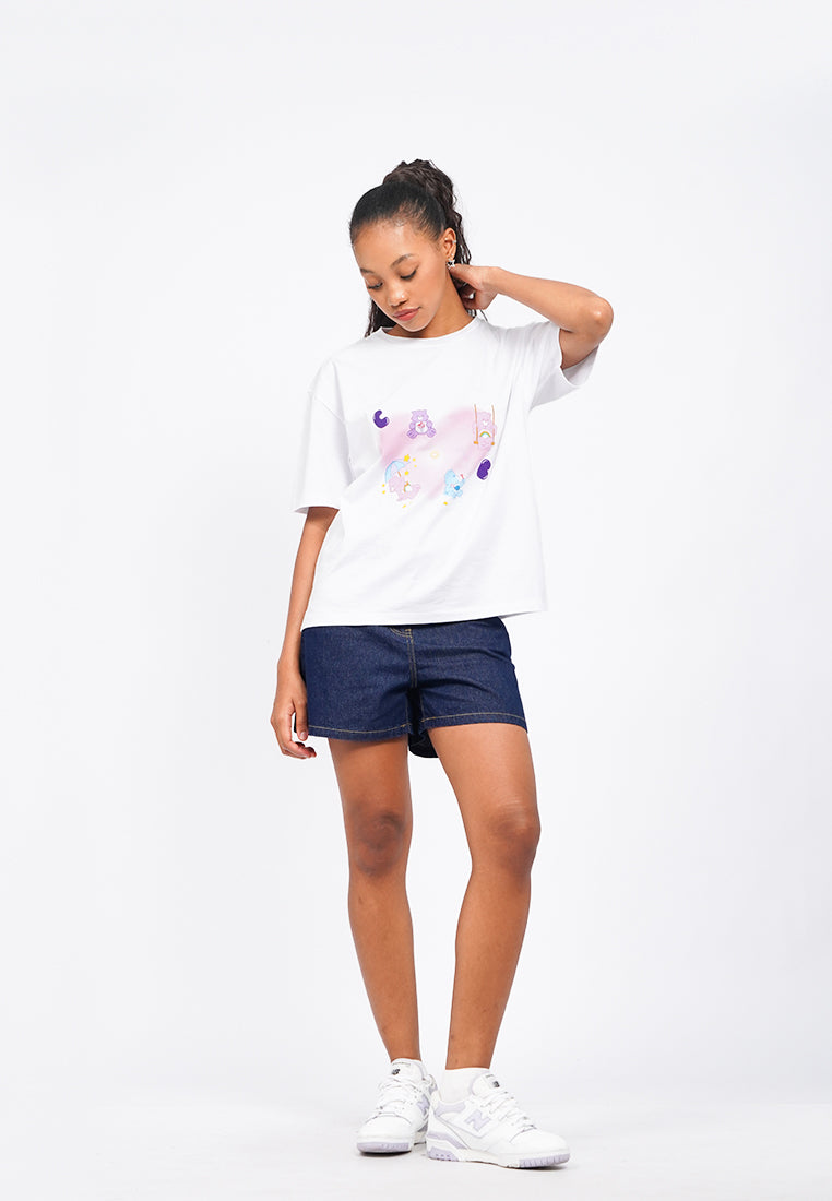 Regular Fit Denim Short Pants