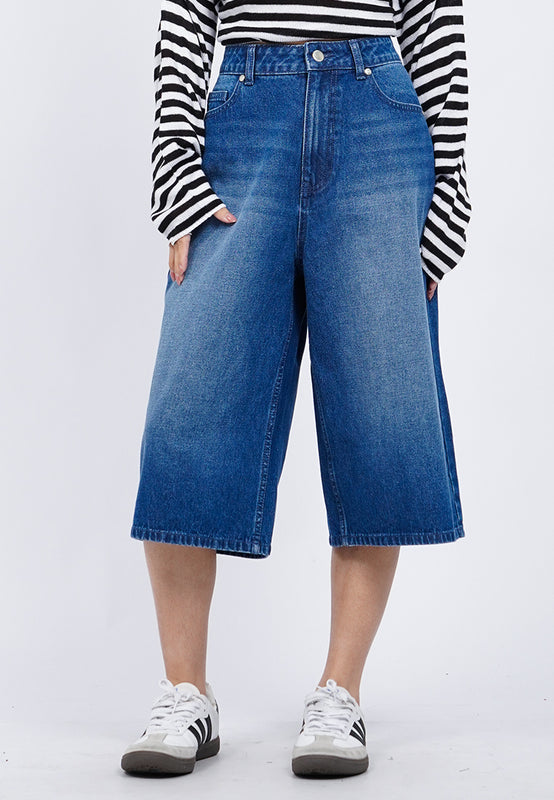 Bermuda Denim Pants