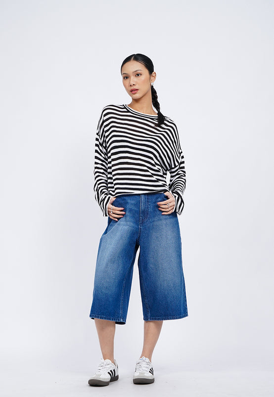 Bermuda Denim Pants