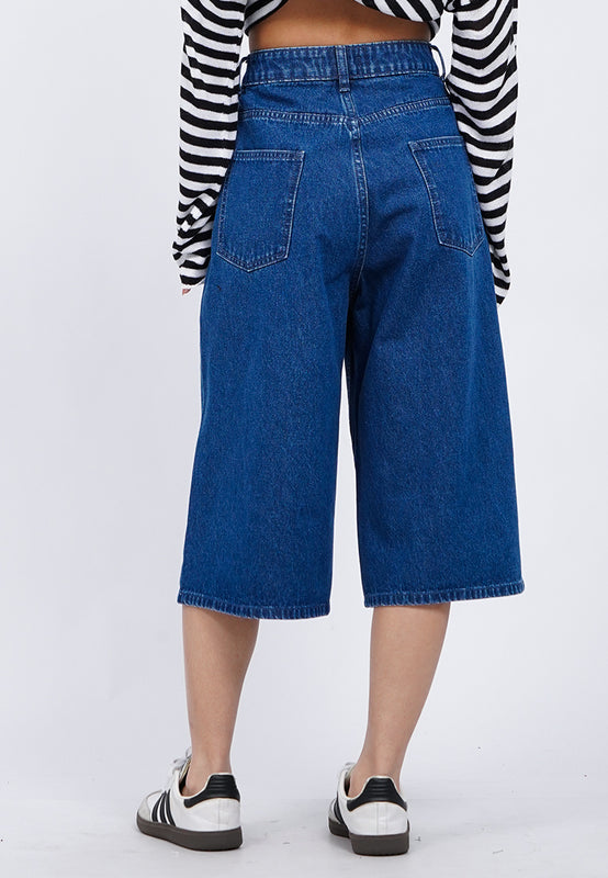 Bermuda Denim Pants