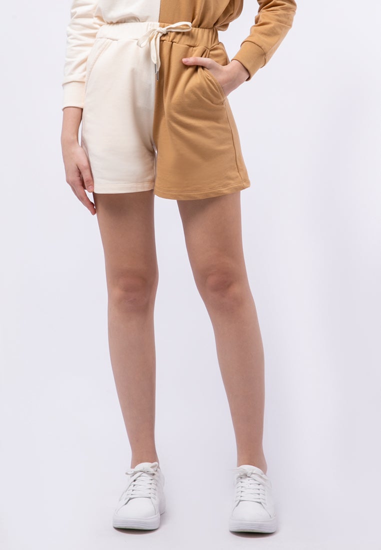 Colorblock Short Sweatpants